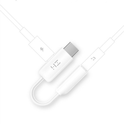 Адаптер USB-C/Jack 3.5mm ZMI Xiaomi (AL711) White